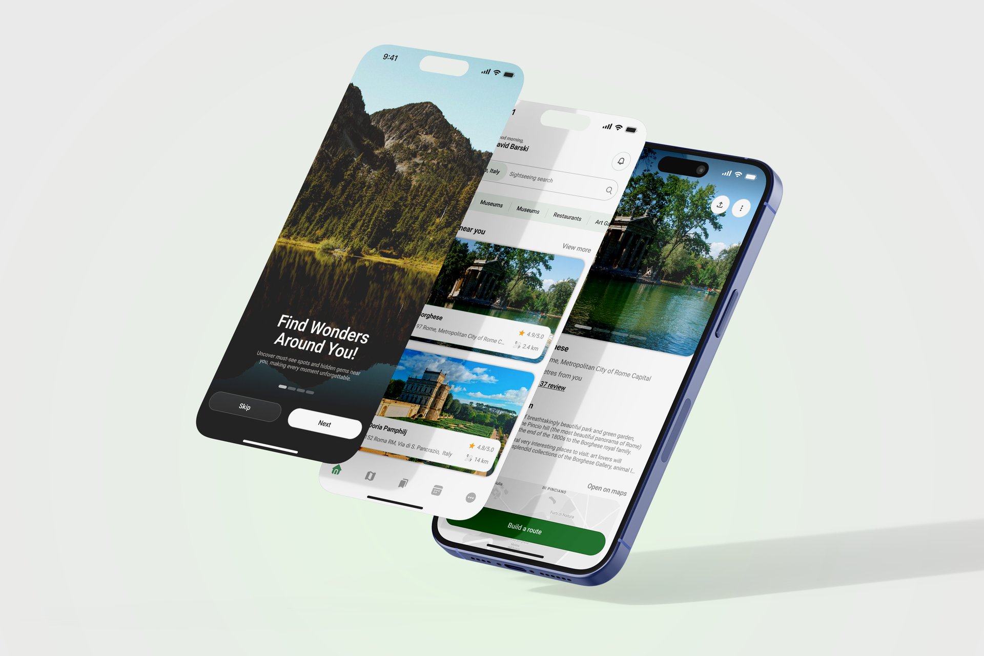 Sightseeing Search — Travel App — 2