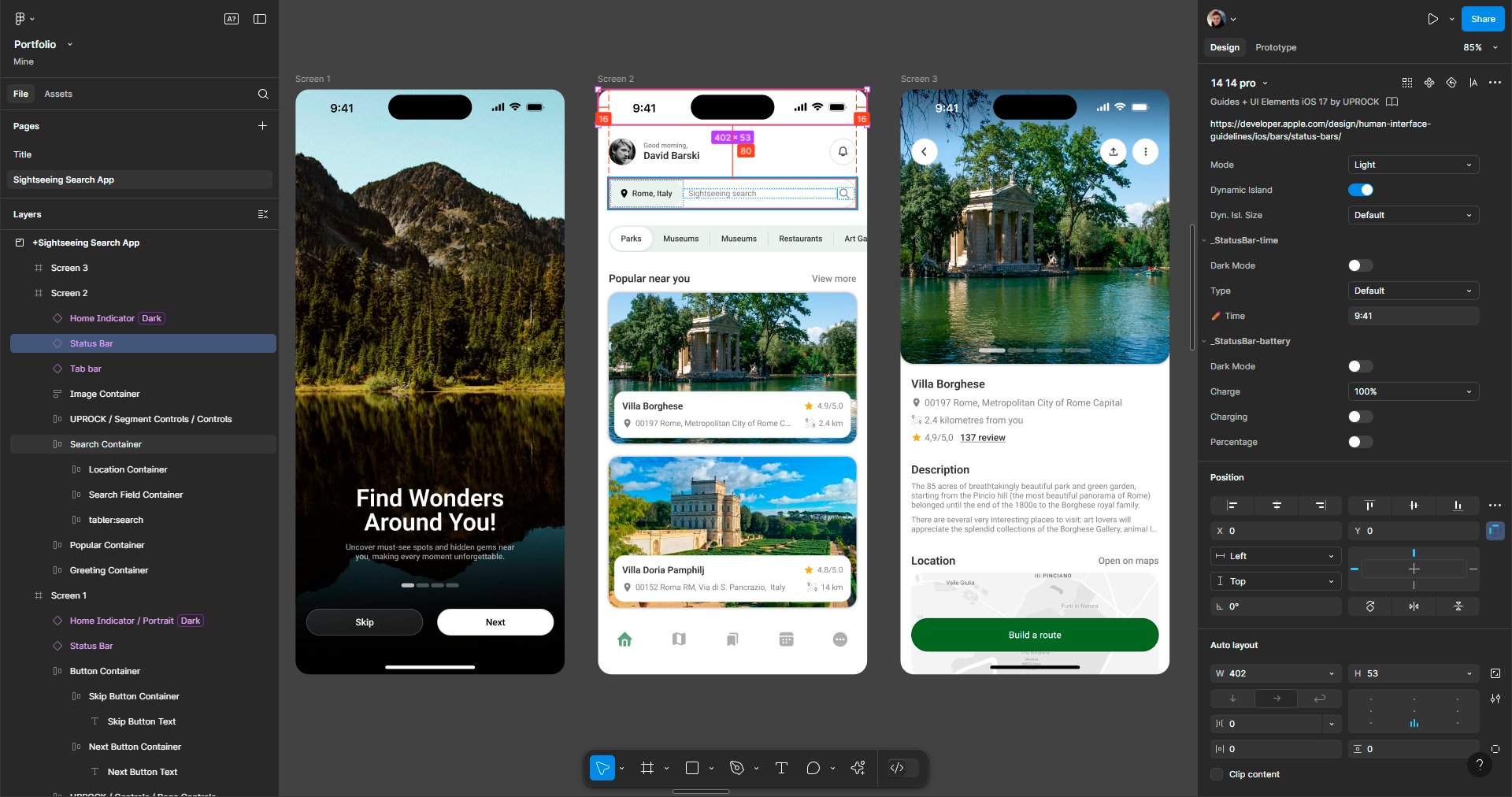 Sightseeing Search — Travel App — 3