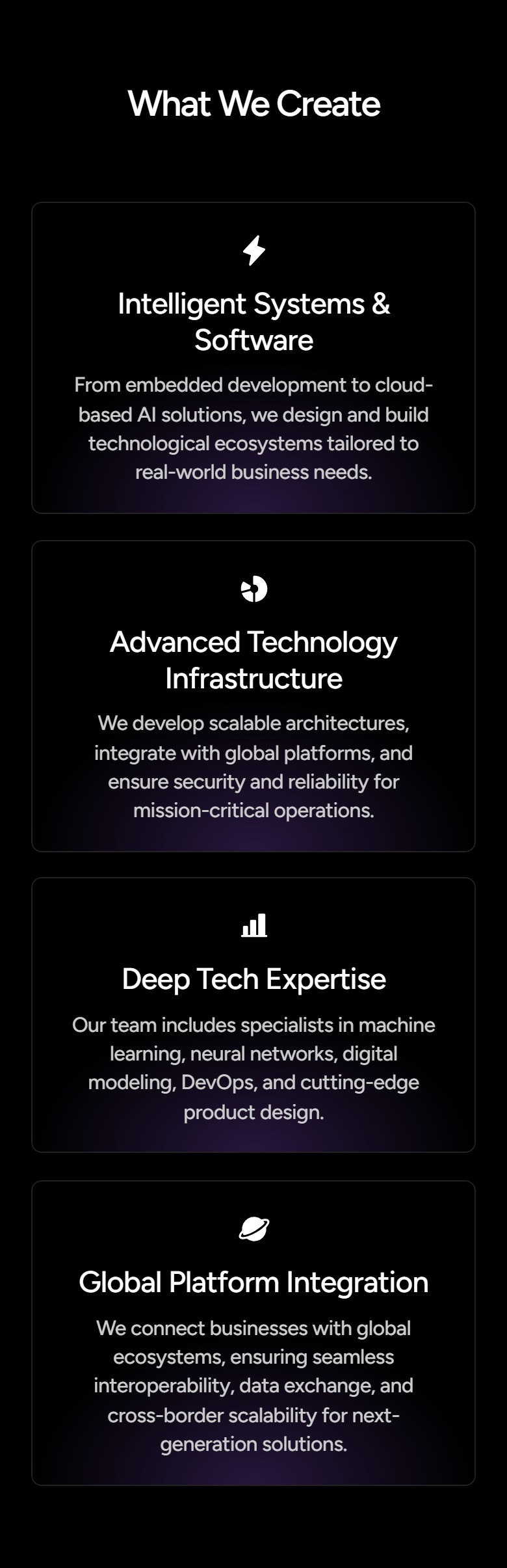 Smart Code — Corporate Site for an IT & Investment Company — phone 2